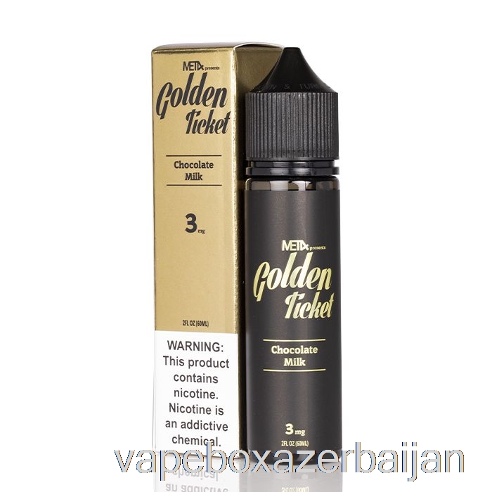 E-Juice Vape Golden Ticket by Met4 Vapor - 60mL 6mg